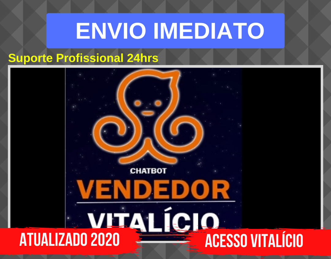 Chatbot Vendedor Vitalício – Matheus Mota 2020.1