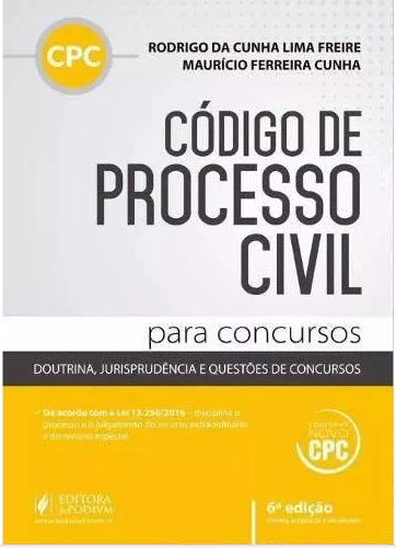 Código De Processo Civil P/concursos – Rodrigo Da Cunha 2016