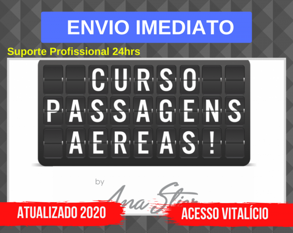 Passagens Aéreas – Ana Stier 2020.1