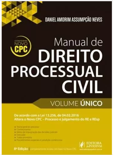 Apostila Manual De Direito Processual Civil – Daniel Neves 2016