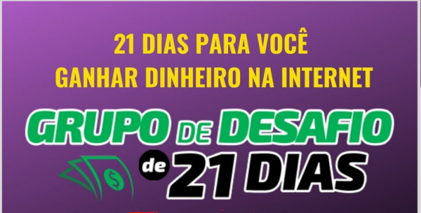 Grupo de Desafio de 21 Dias – Prof. Fernando Augusto 2020.1