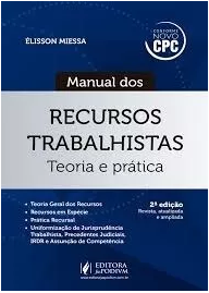 Manual Dos Recursos Trabalhistas – Élisson Miessa – 2017