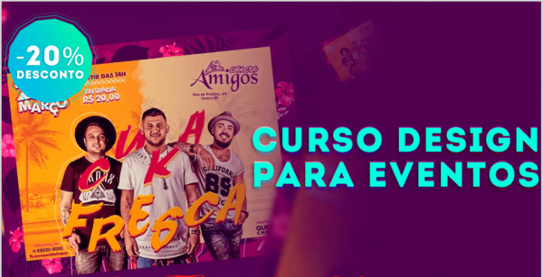 Photoshop (Criação profissional de flyers e mídia para eventos) – Lucas PsArt 2020.1