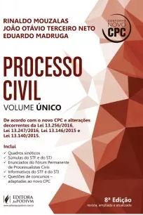 Processo Civil Volume Único – 2016 – Rinaldo Mouzalas