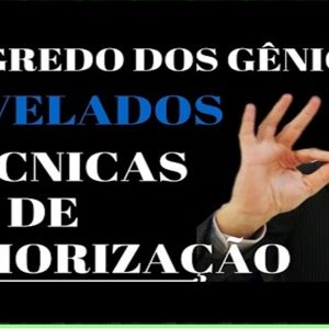 RENATO ALVES – O SEGREDO DOS GÊNIOS – MEMORIZAÇÃO E CONCENTRAÇÃO 2020.1