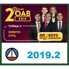 CURSO DE DIREITO CIVIL PARA OAB 2ª FASE – XXIX EXAME DE ORDEM UNIFICADO – (TURMA II) CERS 2019.2