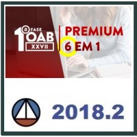 OAB PREMIUM 6 EM 1 – EXTENSIVO TEÓRICO + RESOLUÇÃO DE QUESTÕES OBJETIVAS E INTERDISCIPLINARES + INTENSIVO OAB + SUPERINTENSIVO + FECHANDO ÉTICA + TIRA DÚVIDAS – XXVII EXAME DE ORDEM – CERS 2018.2